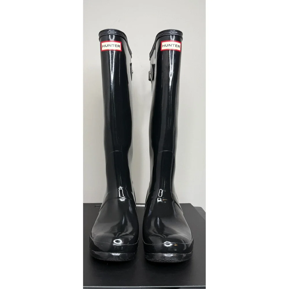 Hunter Women's Original Tall Gloss Rain Boots Size 8